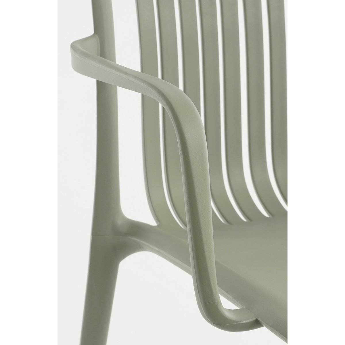 Paloma Tuinstoel - L53 x B53 x H78 cm - Polypropyleen - Groen