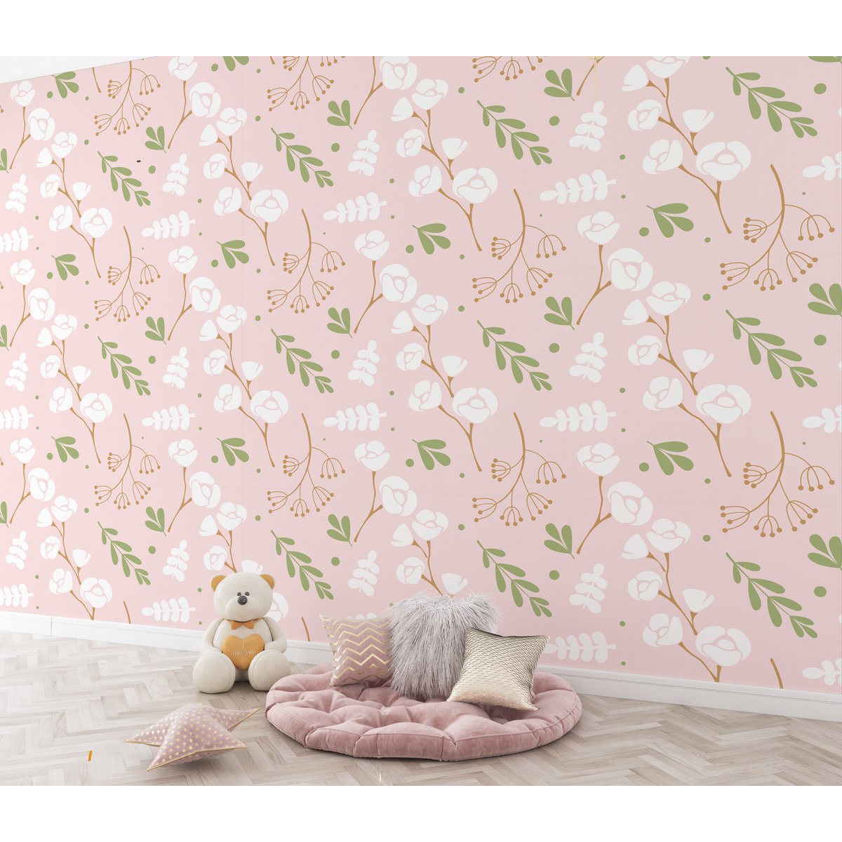 Behang kinderkamer | Floral Collection | 1