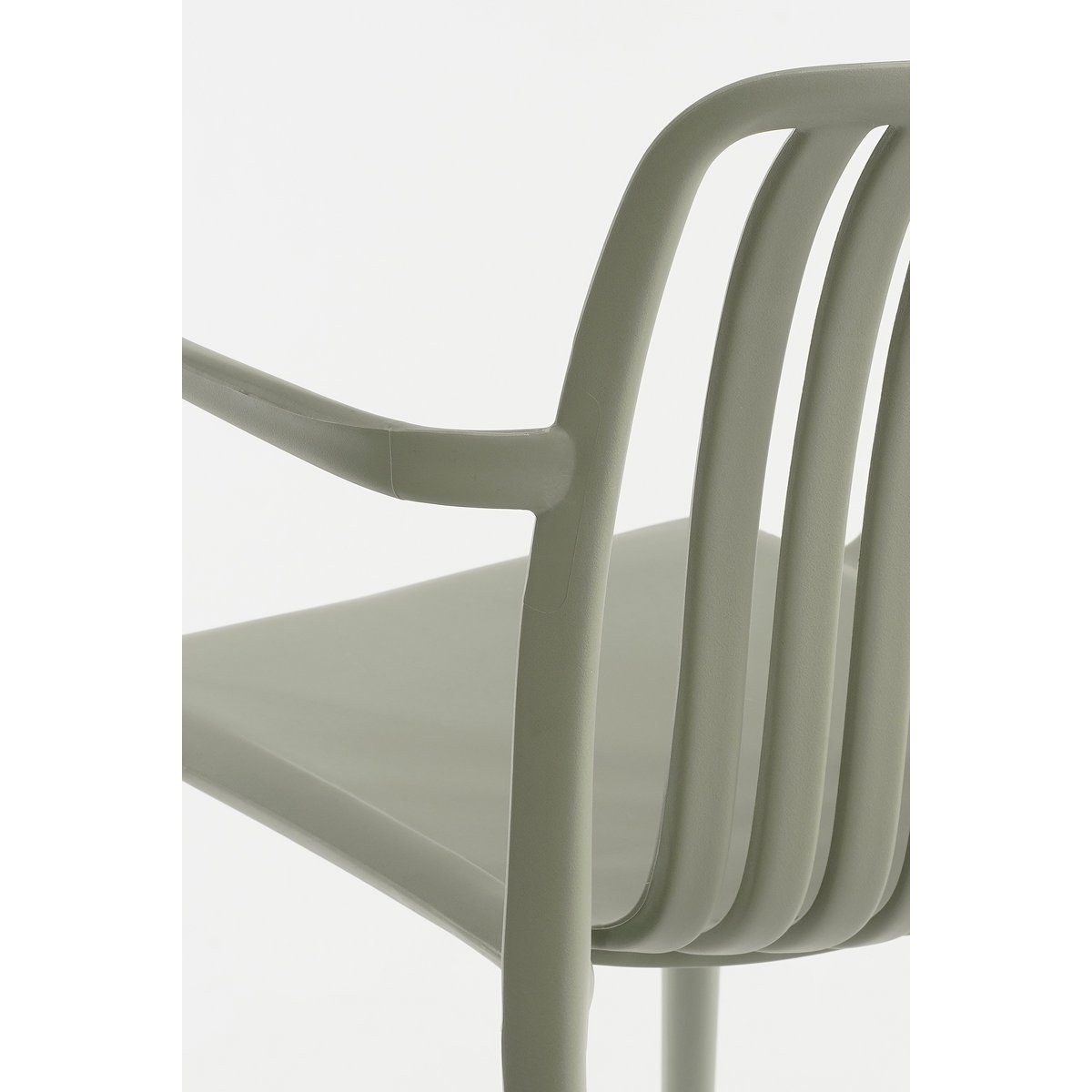 Paloma Tuinstoel - L53 x B53 x H78 cm - Polypropyleen - Groen