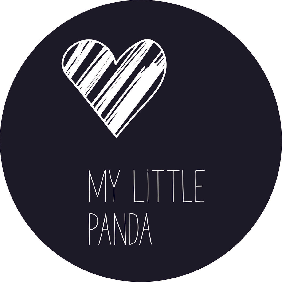 Muurcirkel | My little Panda