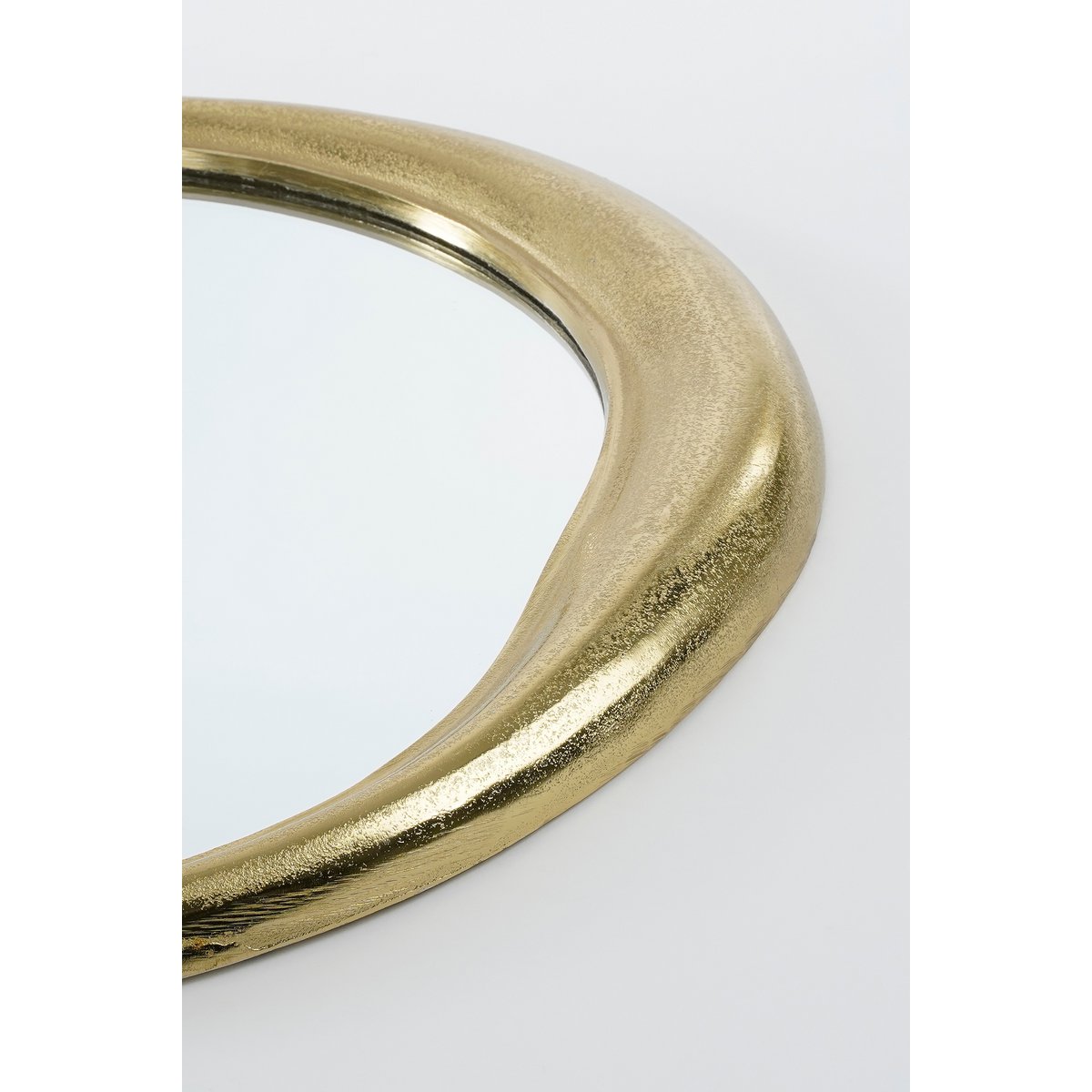 Adelin Wandspiegel - L43 x B61 cm - Gerecycled Aluminium - Goud