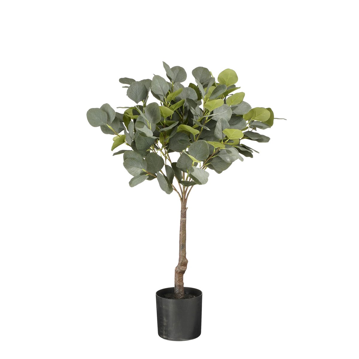 Eucalyptus Kunstplant in Bloempot - H75 x Ø15 cm - Groen