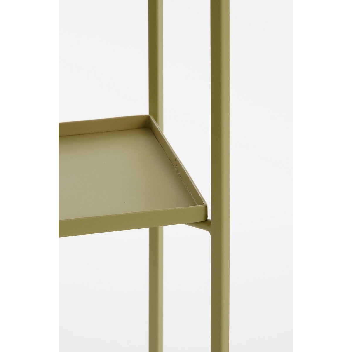 Dacia Plantenstandaard - L21,5 x B21,5 x H68 cm - Metaal - Groen