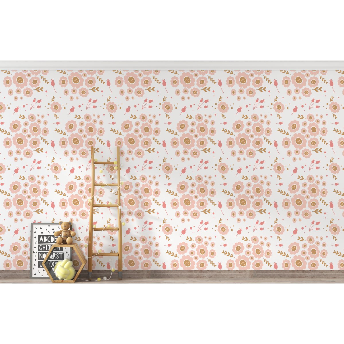 Behang kinderkamer | Floral Collection | 4