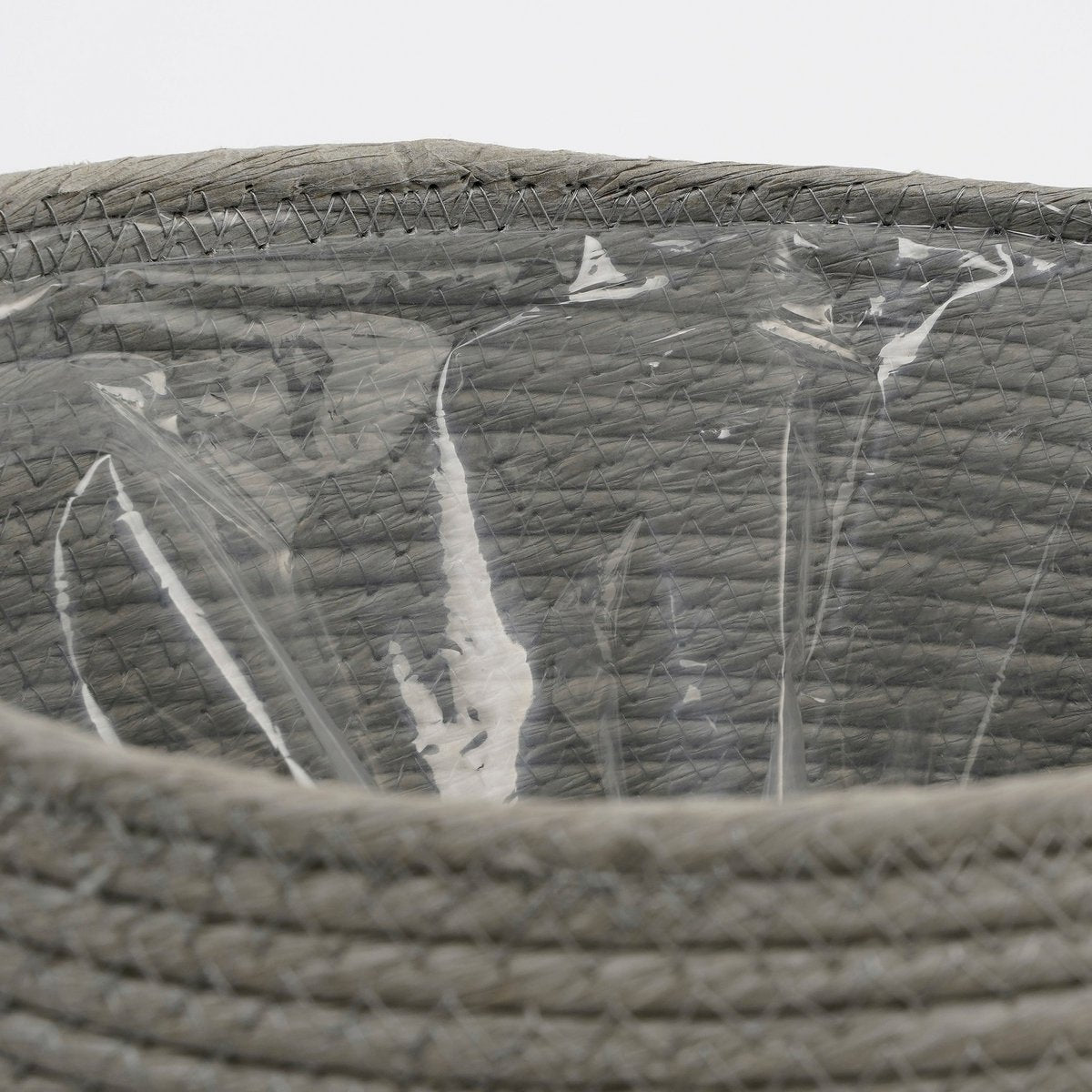 Jorck Plantenmand - H24 x Ø26 cm - Papier - Grijs