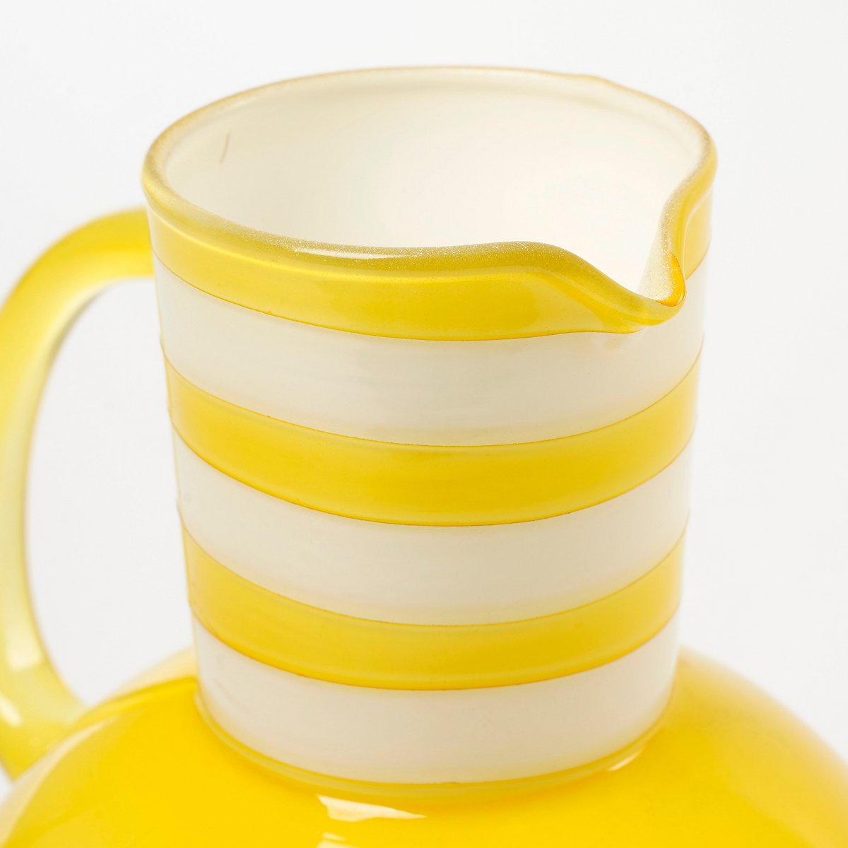 Bazaar Vaas - H21 x Ø18 cm - Glas - Geel