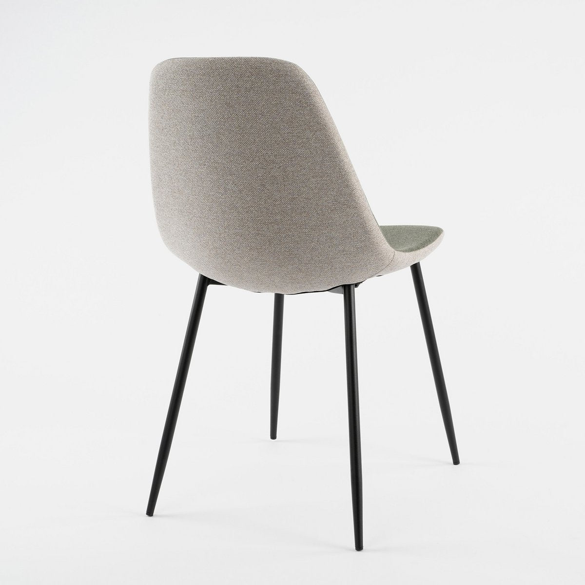 Tallos Eetkamerstoel - Gerecycled Polyester - Groen, Beige