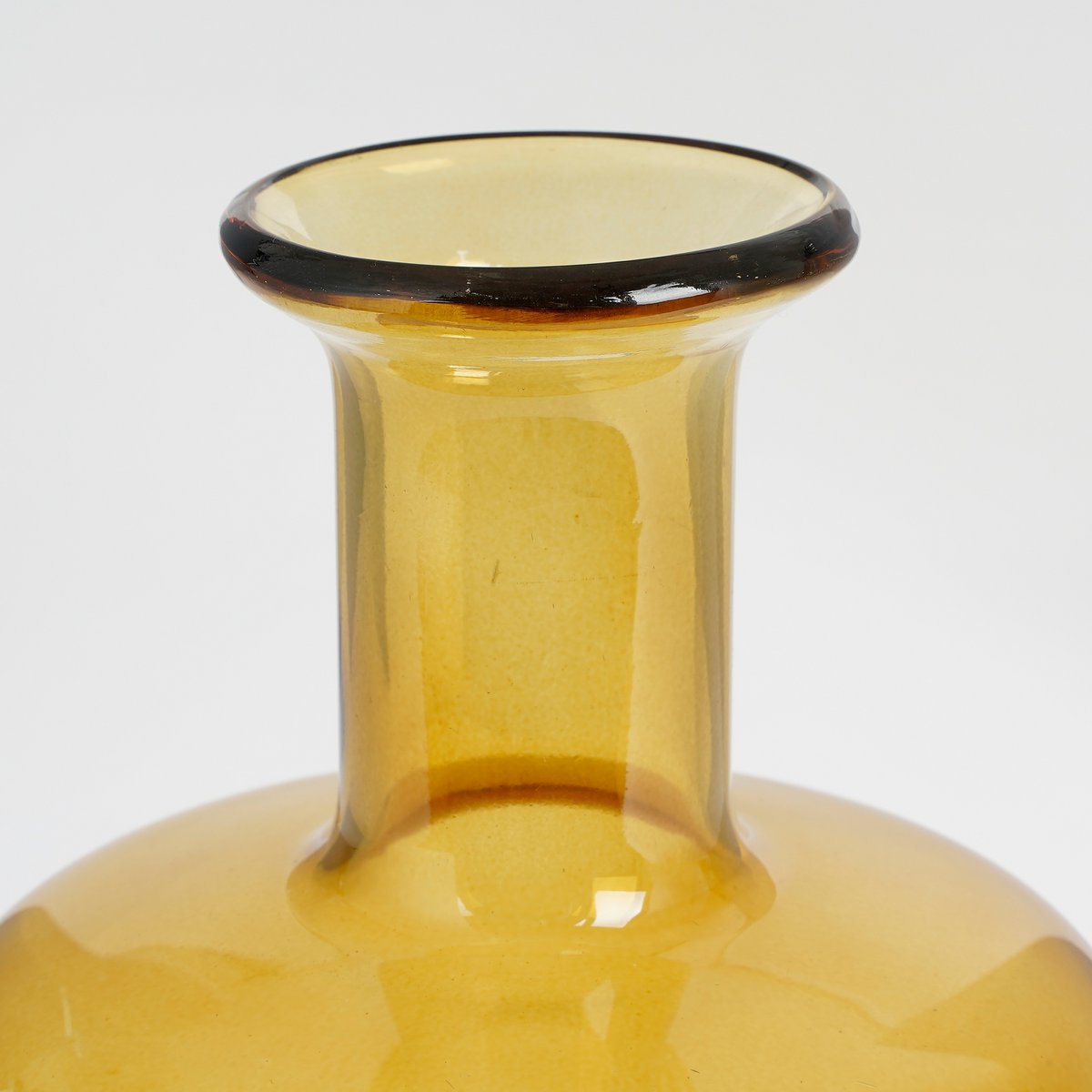 Regal Fles Vaas - H30 x Ø16 cm - Glas - Geel