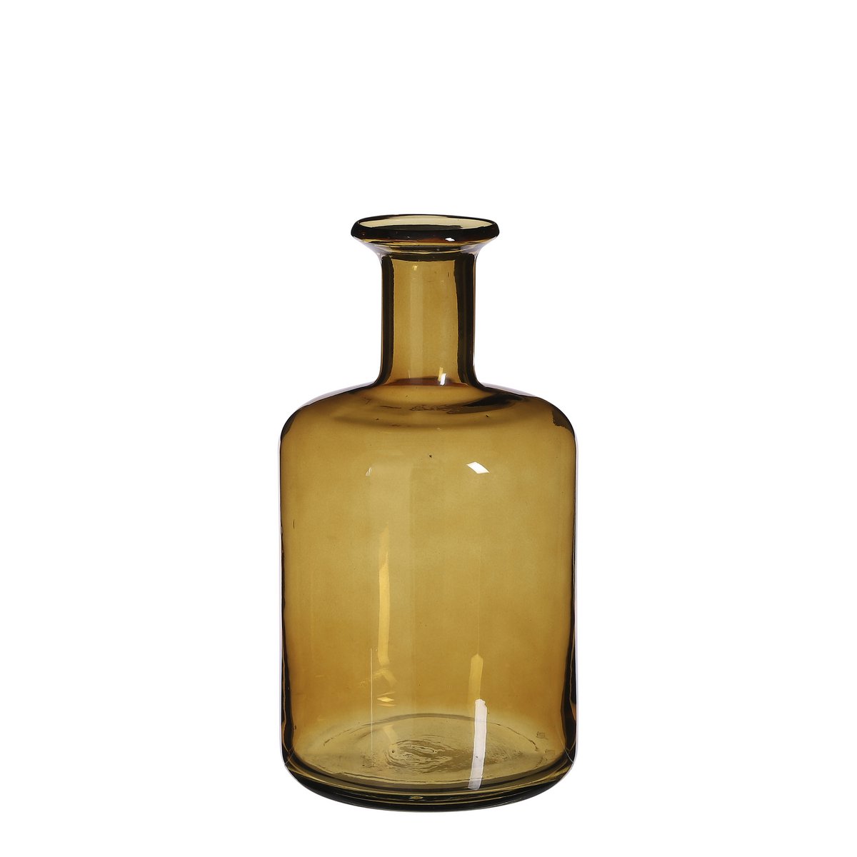 Regal Fles Vaas - H30 x Ø16 cm - Glas - Geel