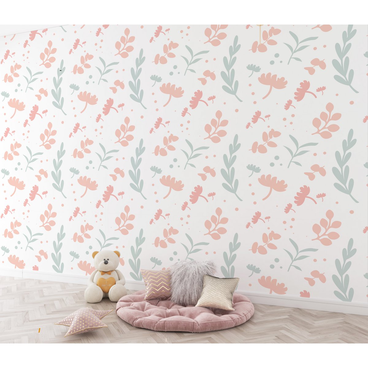 Behang kinderkamer | Floral Collection | 2
