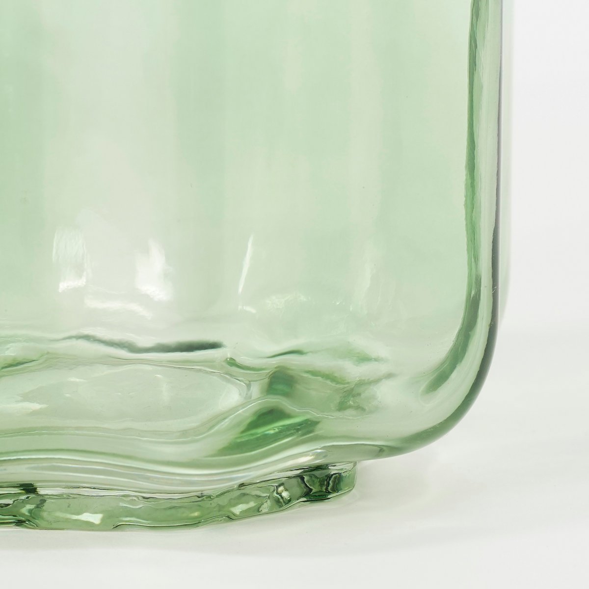 Missouri Vaas - H25 x Ø15 cm - Glas - Groen