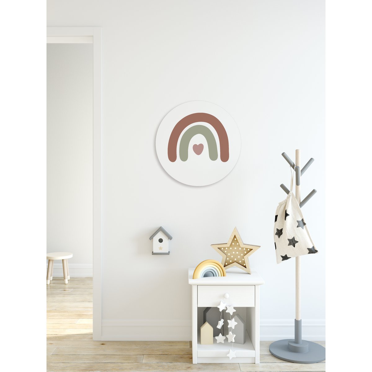 Muurcirkel | Rainbow | Positive Blush Copy
