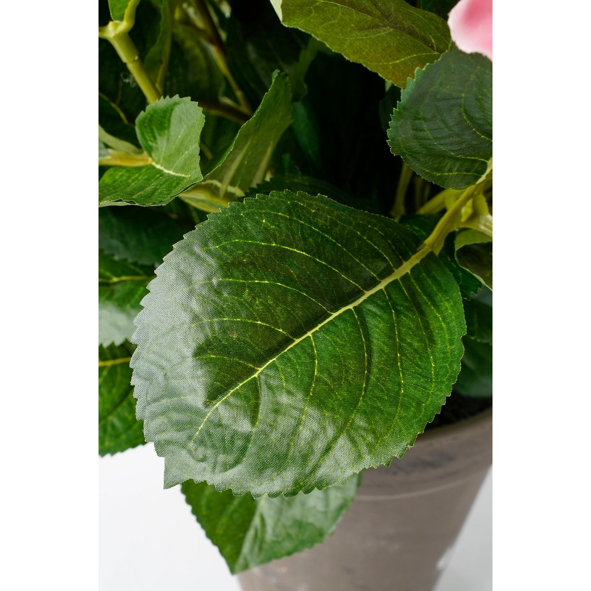 Hortensia Kunstplant in Bloempot Stan - H45 x Ø45 cm - Roze