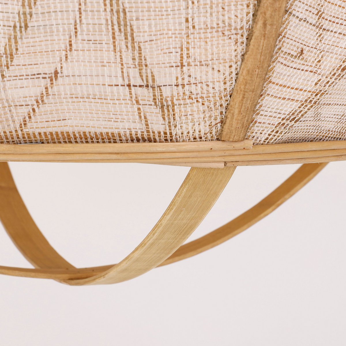 Pella Hanglamp - H44 x Ø45 cm - Linnen - Beige
