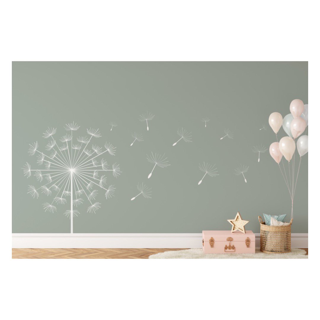 Behang kinderkamer Dandelion Early Dew