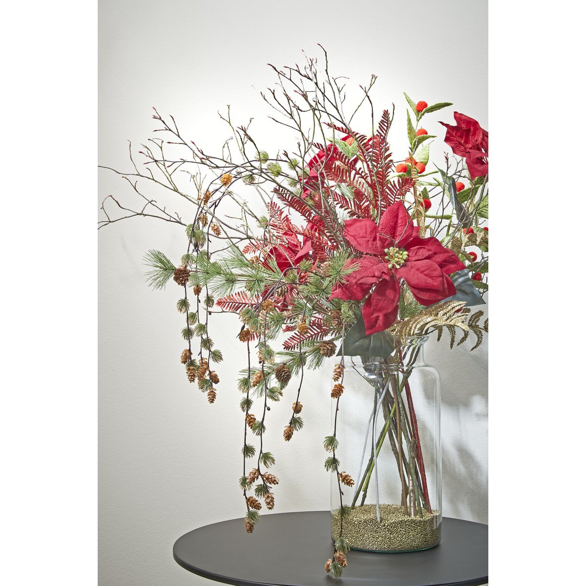Vienne Vaas - H52 x Ø29 cm - Gerecycled Glas - Transparant