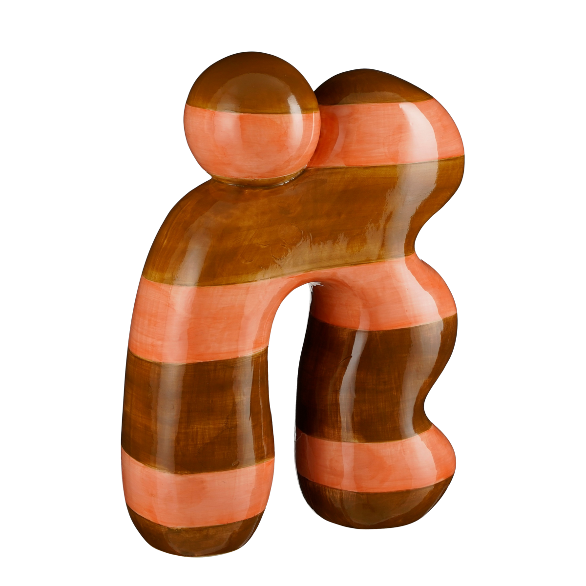 Decoratie Object - L26 x B11 x H34 cm - Dolomiet - Roze