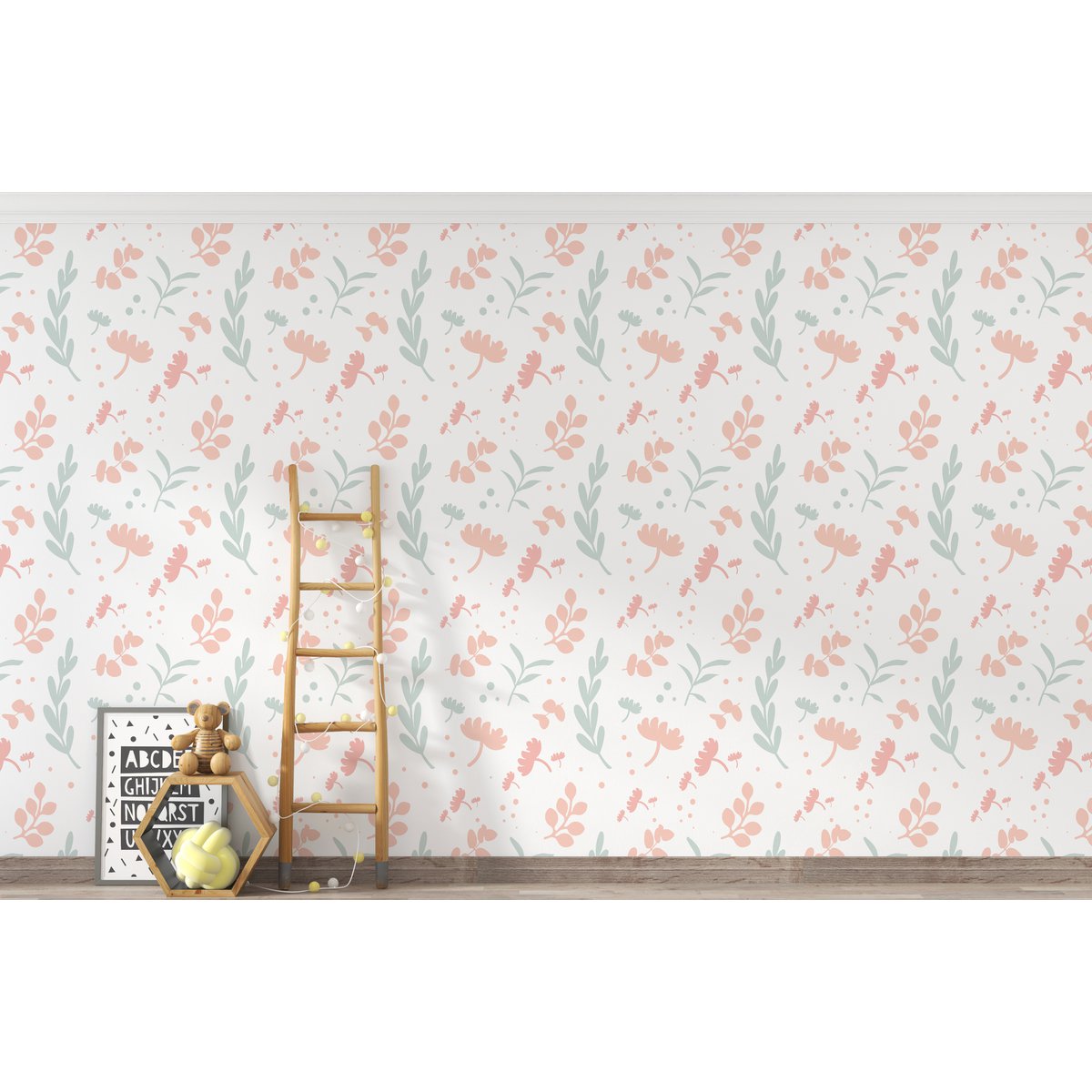 Behang kinderkamer | Floral Collection | 2