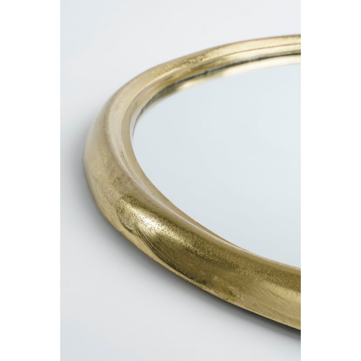 Adelin Wandspiegel - L43 x B61 cm - Gerecycled Aluminium - Goud