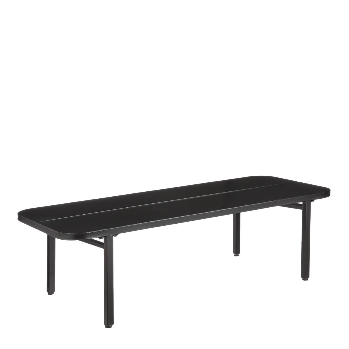 Celo Bank voor Buiten - L120 x B40 x H36 cm - Metaal - Zwart