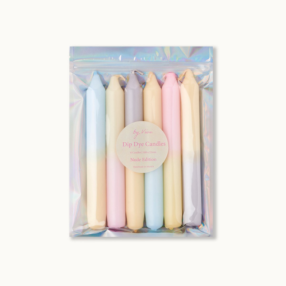 Dip Dye Candle Set: The Nudes