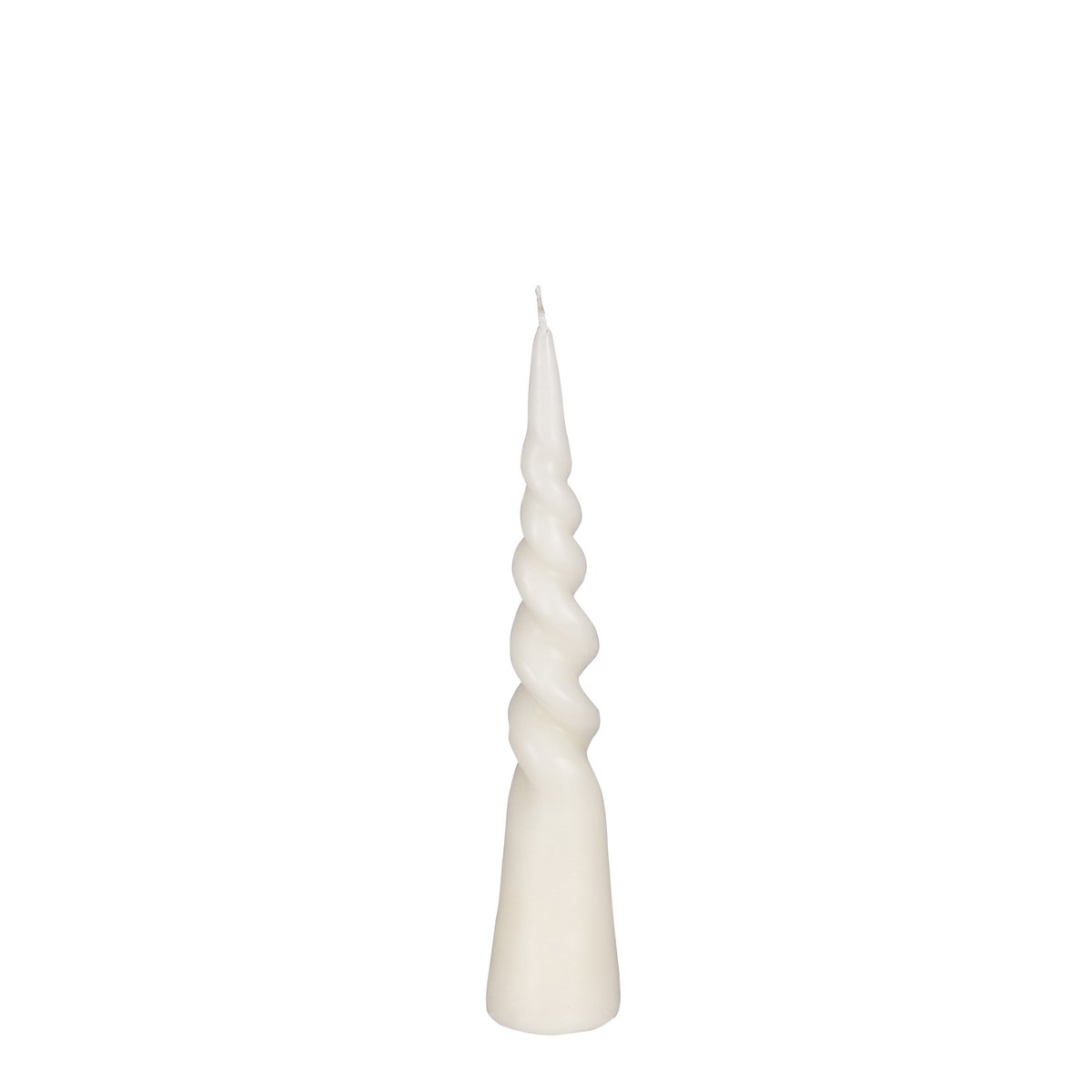 Twist Kegelkaars - H25 x Ø5 cm - Crème