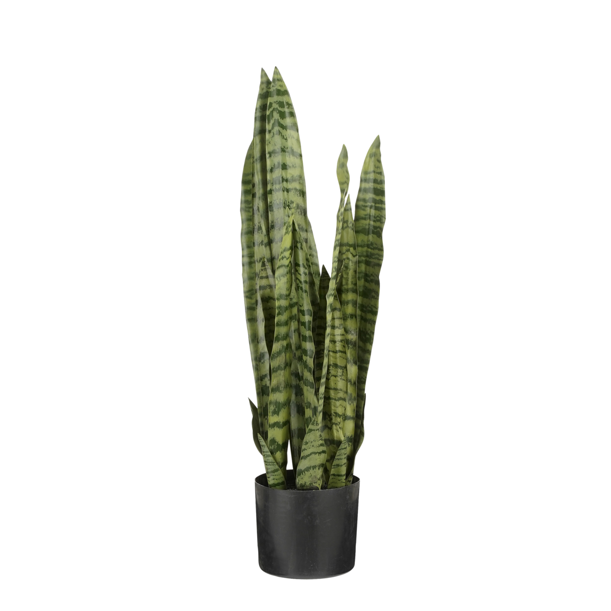 Sanseveria Kunstplant in Bloempot - H80 x Ø15 cm - Groen