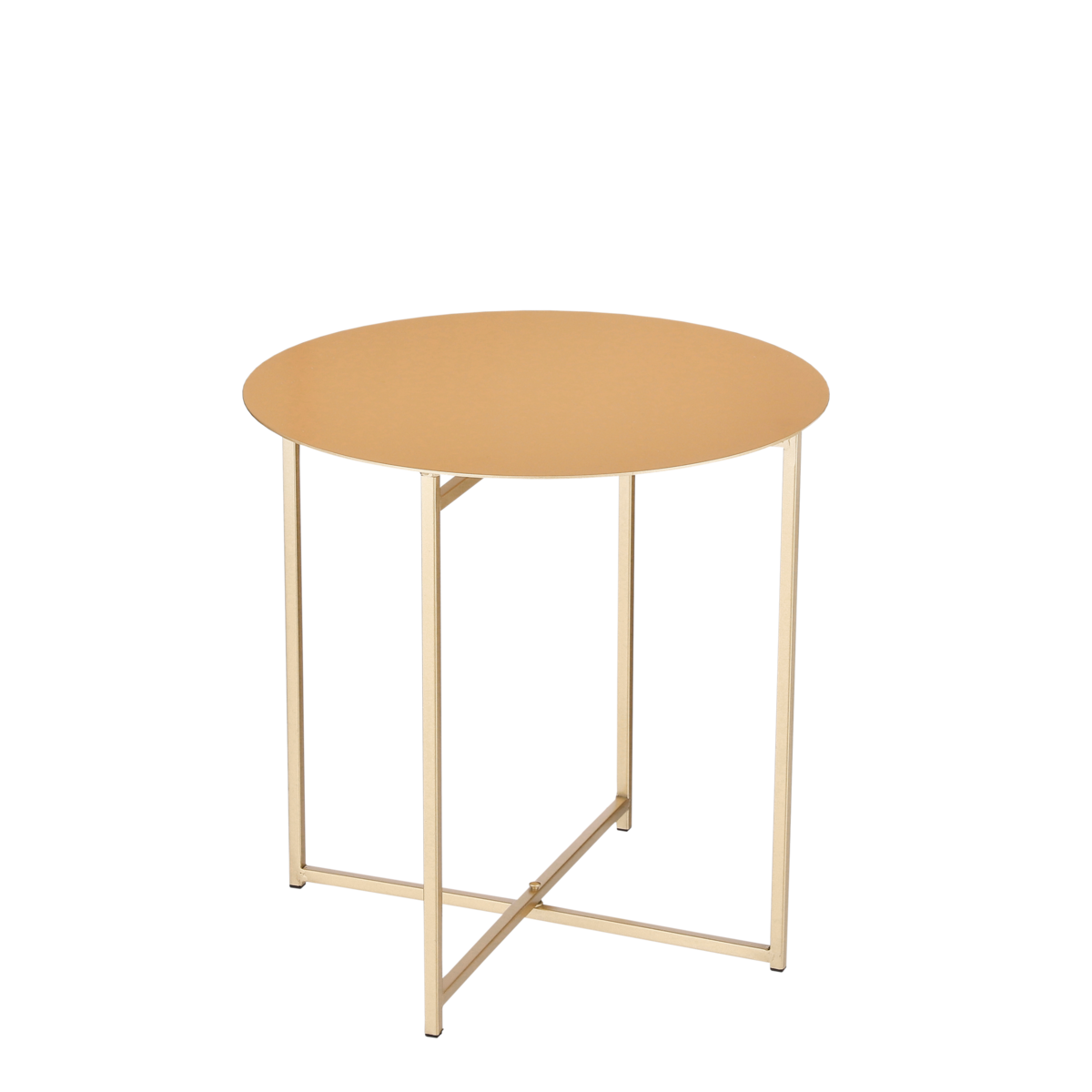 Mikki Bijzettafel - H40 x Ø40 cm - Metaal - Goud