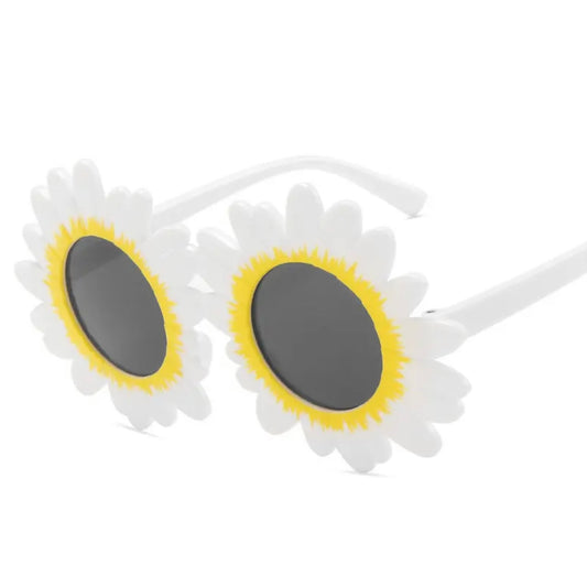 Zonnebril - Bloem geel