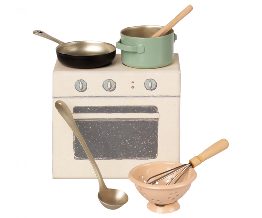 Maileg - Miniature cooking set