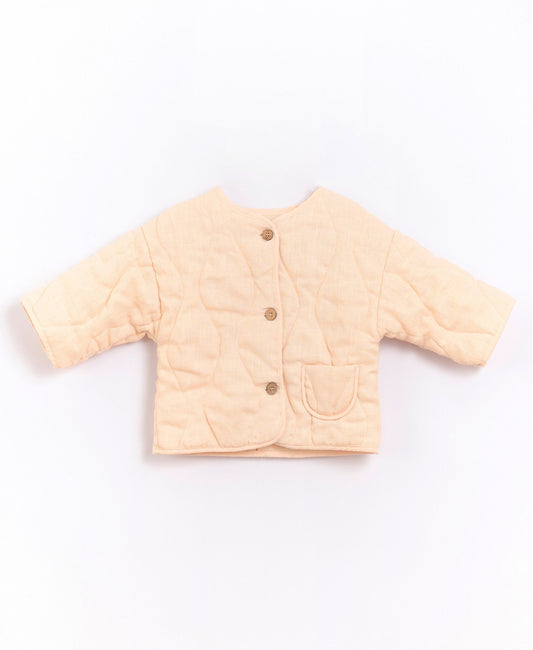 Play Up - Linen jacket with button openings | Basketry