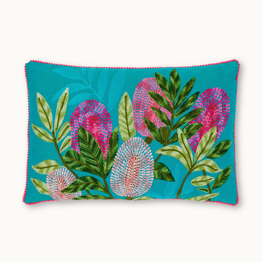 Cushion cover flowers