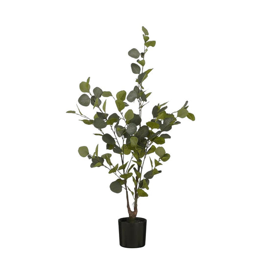 Eucalyptus Kunstplant in Bloempot - H120 x Ø55 cm - Groen