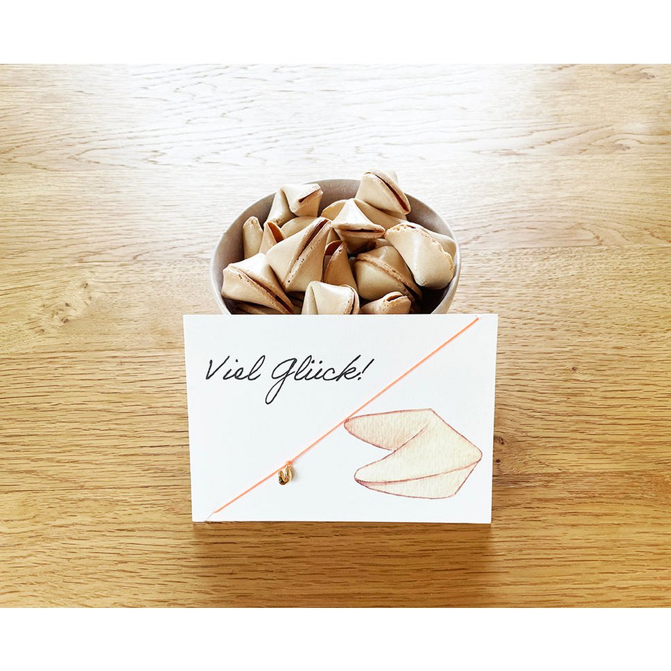 Bracelet Card: Good Luck - Fortune Cookie