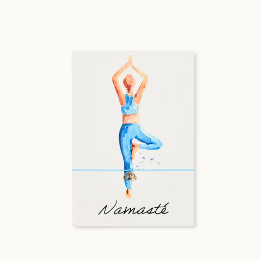 Bracelet card: Namasté