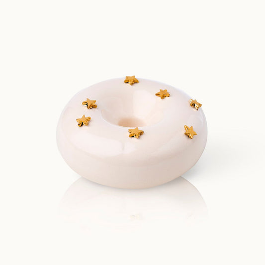 Candlestick Donut White Stars SPECIAL EDITION