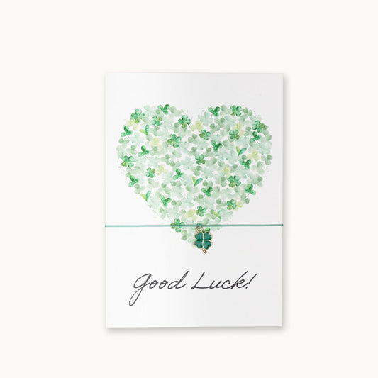 Bracelet Card: Good Luck!