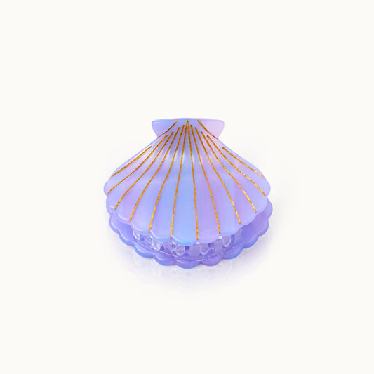 Hair clip shell lavender