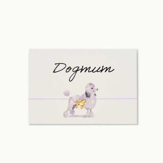 Bracelet card: Dogmum - Poodle