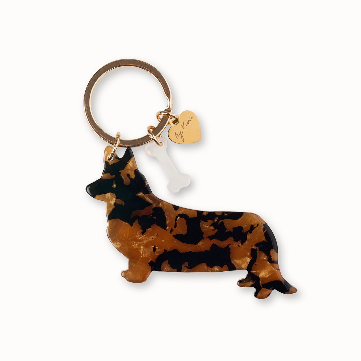 Keychain Corgi Alfie