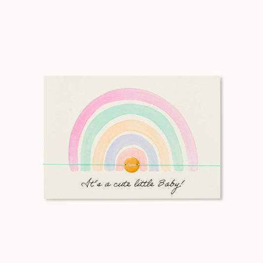 Bracelet card: It's a cute little baby!