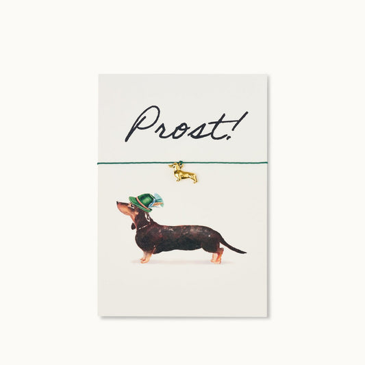 Bracelet Card: Dachshund Cheers!