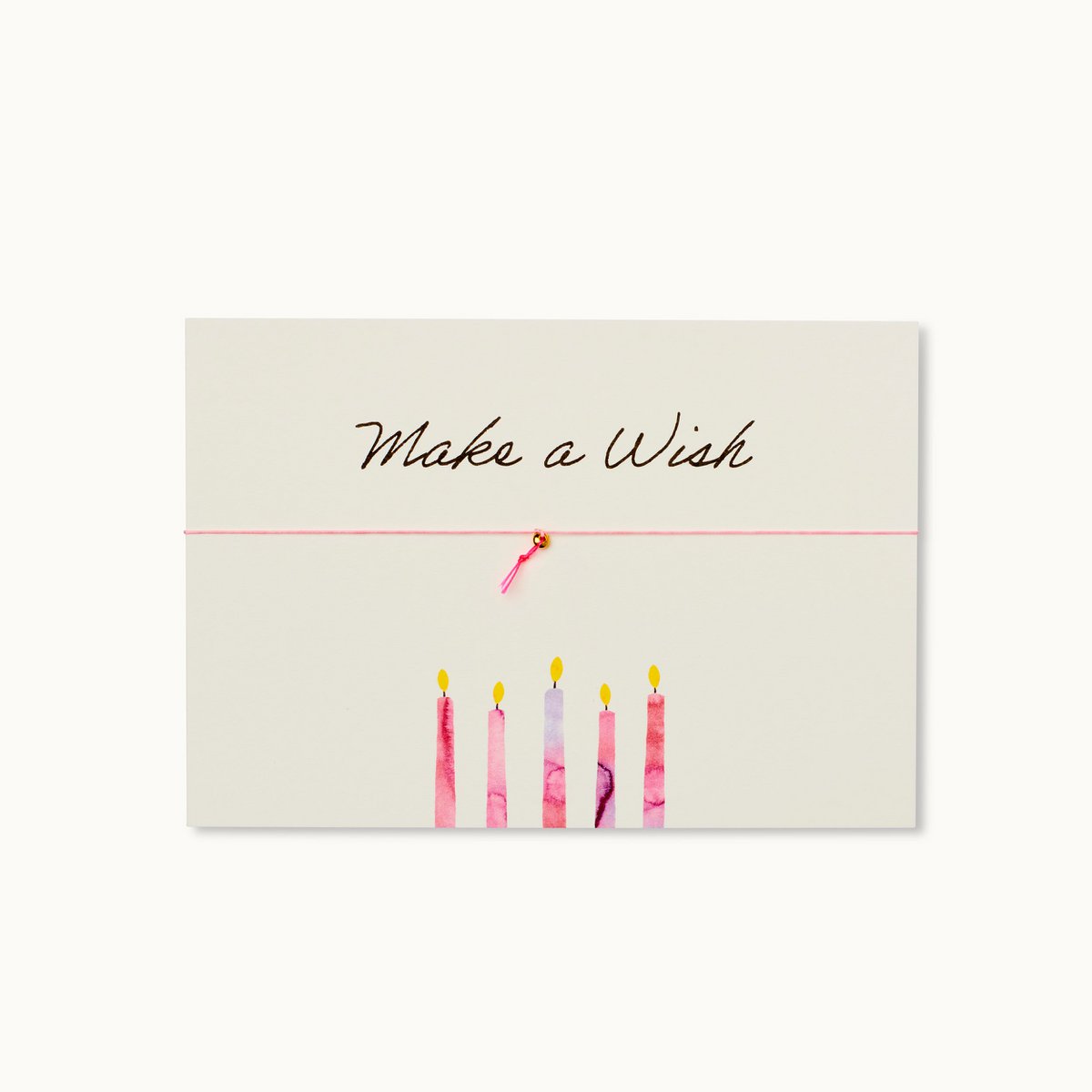 Bracelet card: Make a Wish