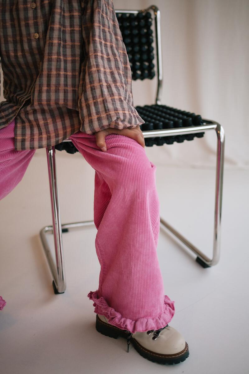 Daily Brat - Mila corduroy pants chateau pink (DB959)