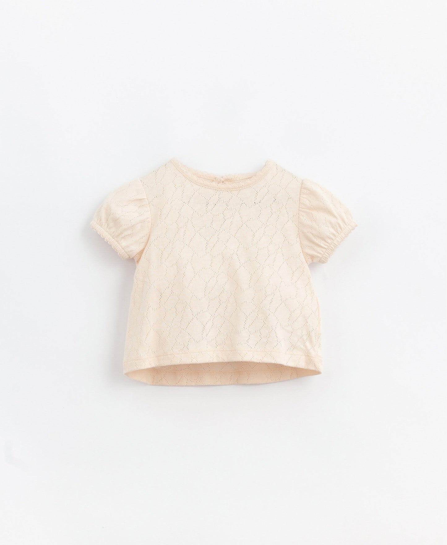 Play Up - T-shirt in ajour pattern | Basketry