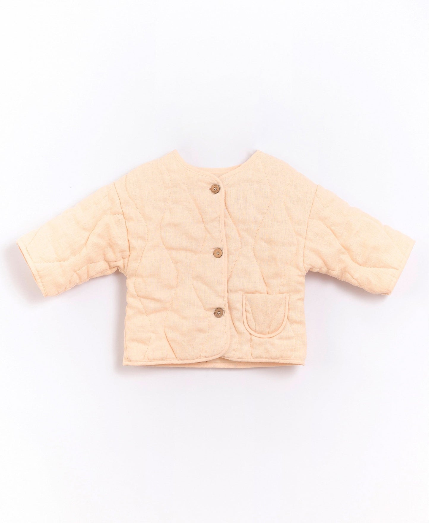 Play Up - Linen jacket with button openings | Basketry