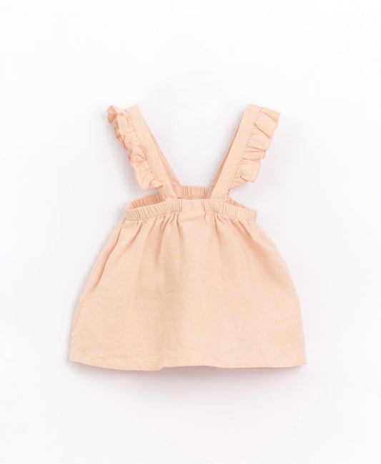Play Up - Linen dress with straps | Basketry