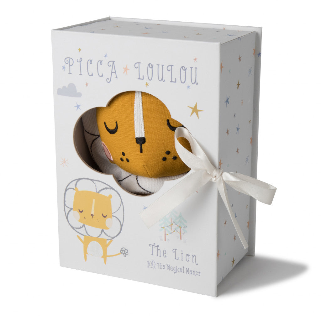 Picca LouLou - Lion Louie in gift box – 18 cm