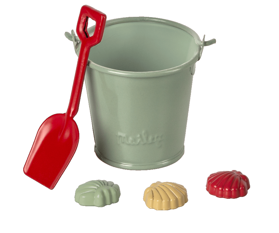 Maileg - Beach set - Shovel, bucket and shells