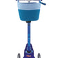 Micro stepmandje blauw - ACCEScottonbasket-bluecotton